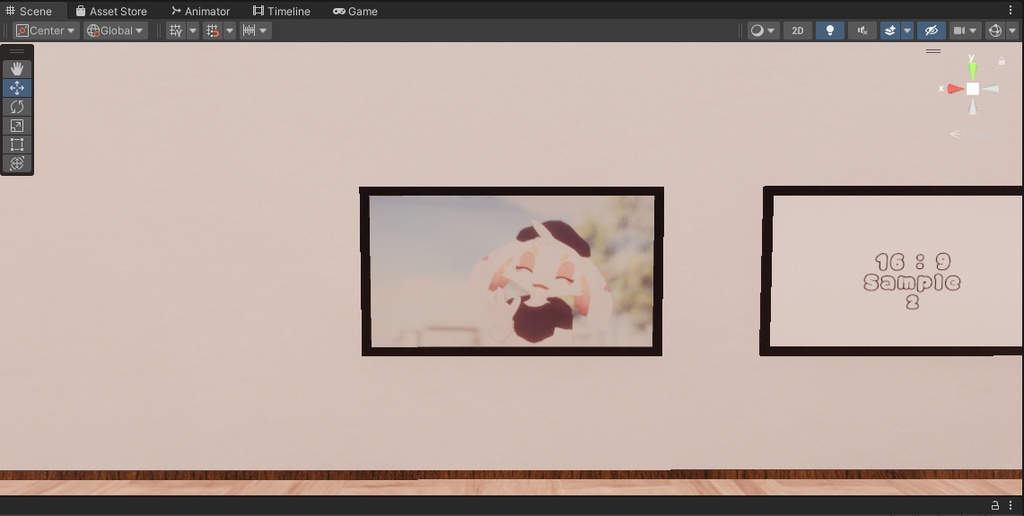 【VRChat想定:83枚飾れる!】photogallery14【ワールドアセット】