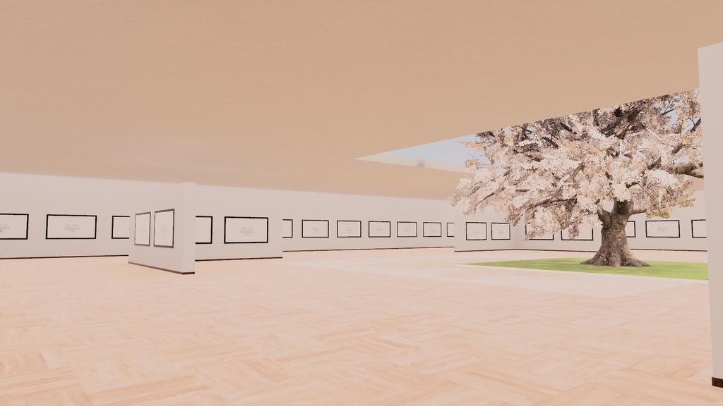 【VRChat想定:83枚飾れる!】photogallery14【ワールドアセット】