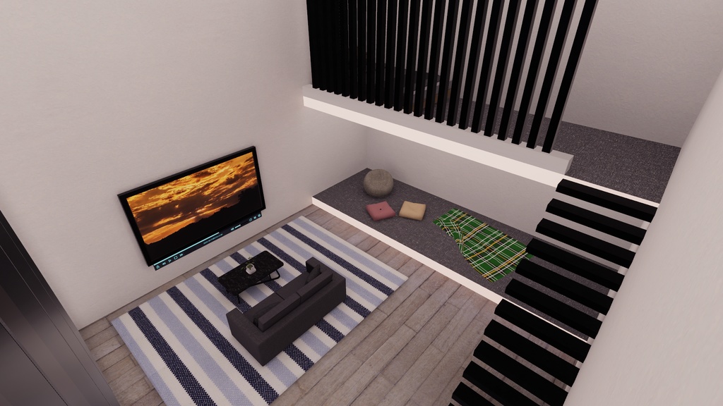 【VRChat想定】CubeHouse9 : Re【夜と、共に。使用アセット】