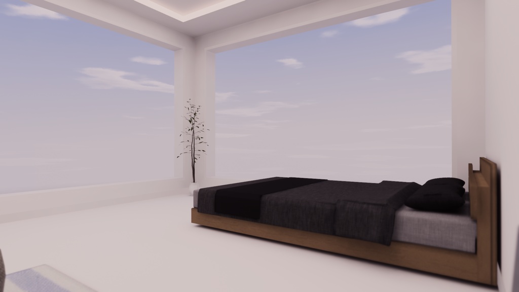 【VRChat想定】whitehouse2 : Re【ワールドアセット】