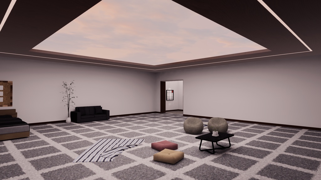 【VRChat想定】ゴロゴロベヤ【ワールドアセット】