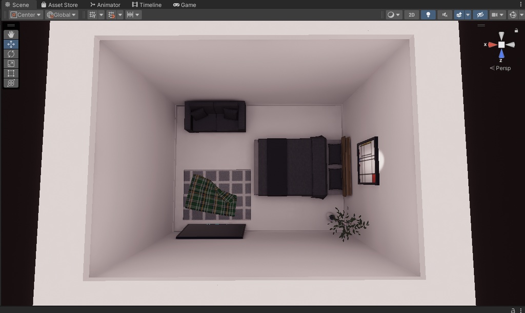【VRChat想定】Relax【ワールドアセット】