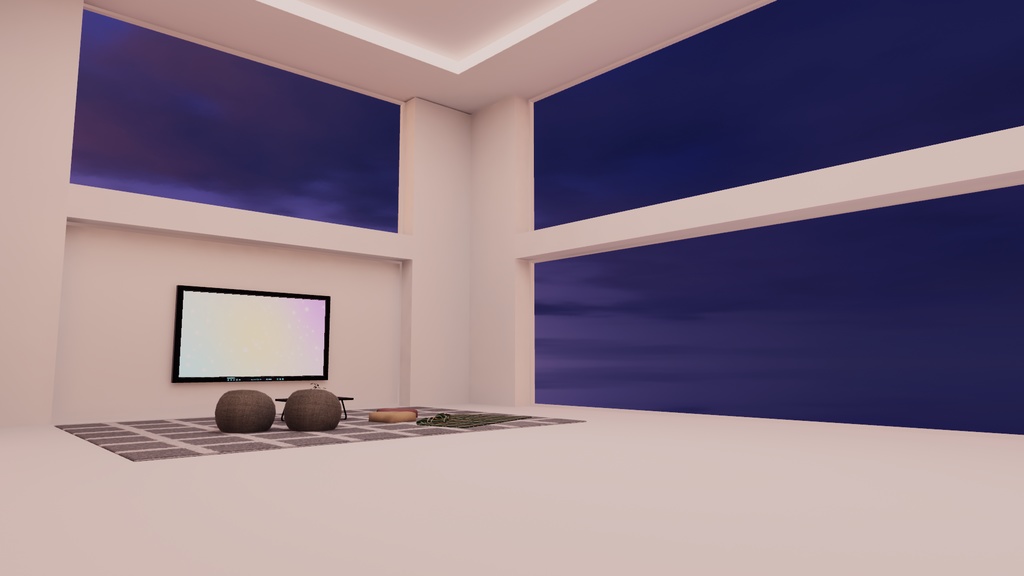 【VRChat想定】tasogare【ワールドアセット】