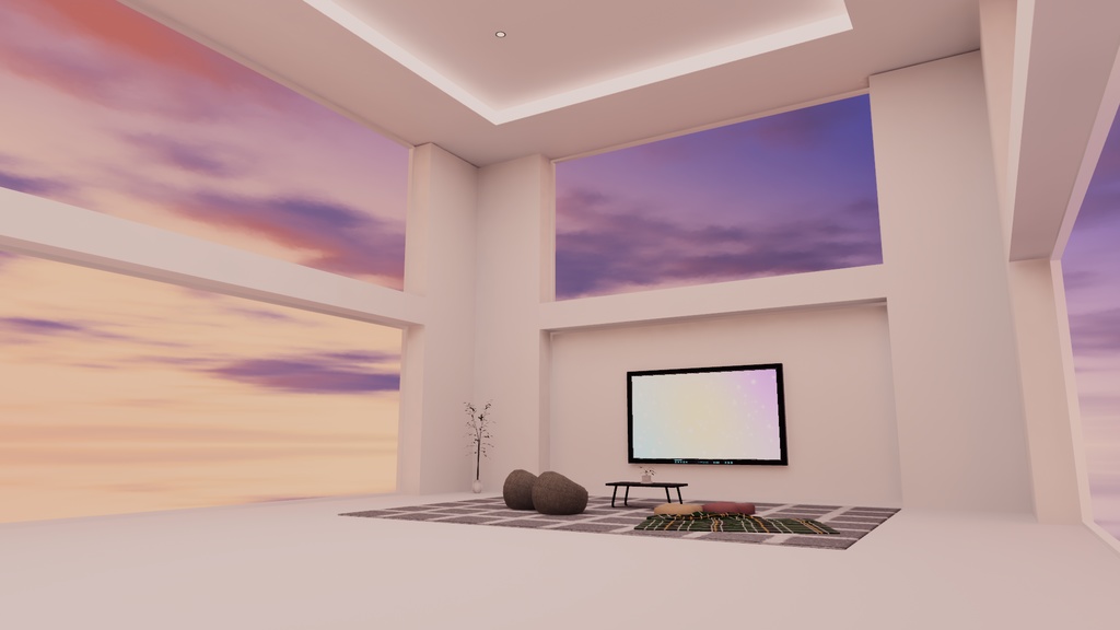 【VRChat想定】tasogare【ワールドアセット】