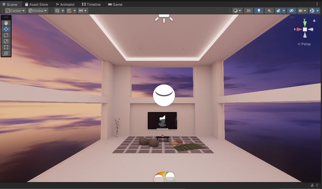 【VRChat想定】tasogare【ワールドアセット】