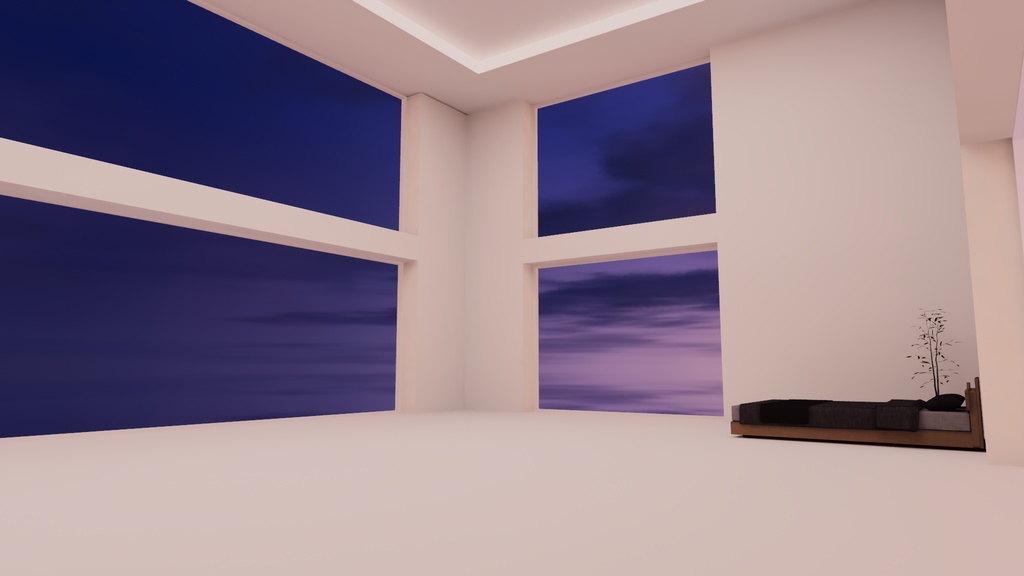 【VRChat想定】tasogare【ワールドアセット】