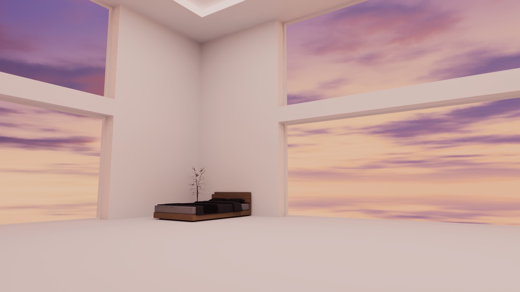 【VRChat想定】tasogare【ワールドアセット】