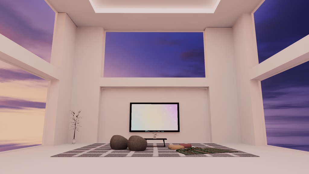 【VRChat想定】tasogare【ワールドアセット】