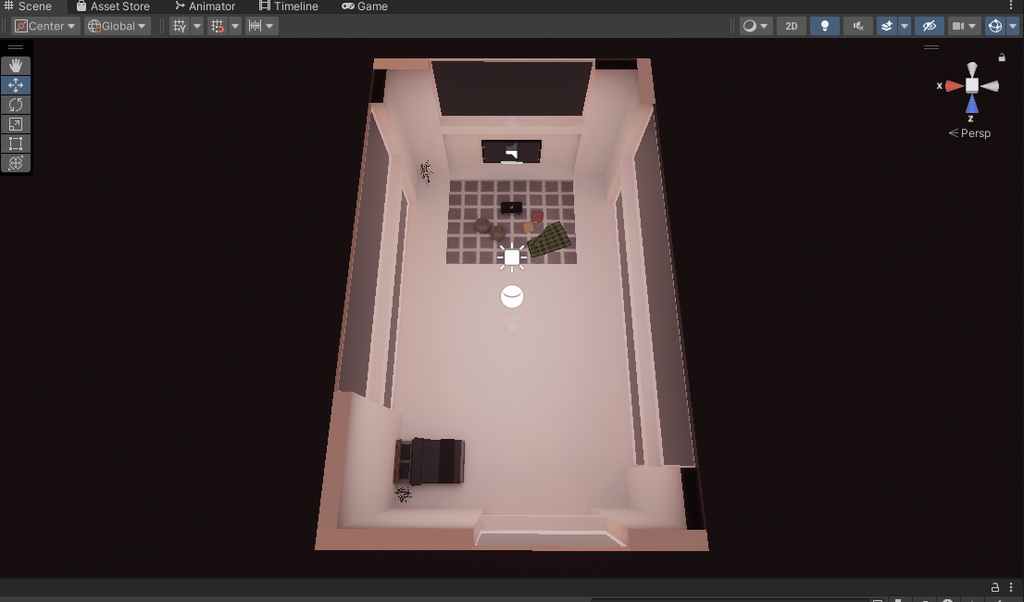 【VRChat想定】tasogare【ワールドアセット】