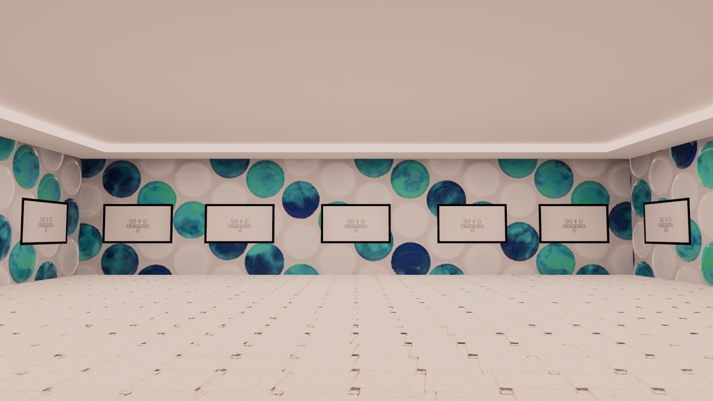 【VRChat想定:156枚飾れる!】photogallery15【ワールドアセット】