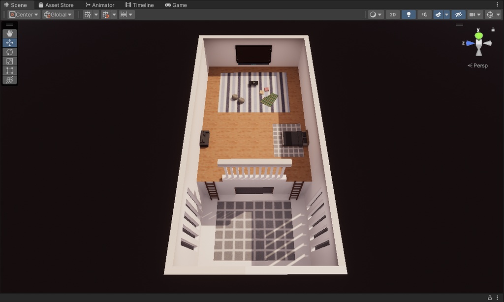【VRChat想定】MemoryHouse4【ワールドアセット】
