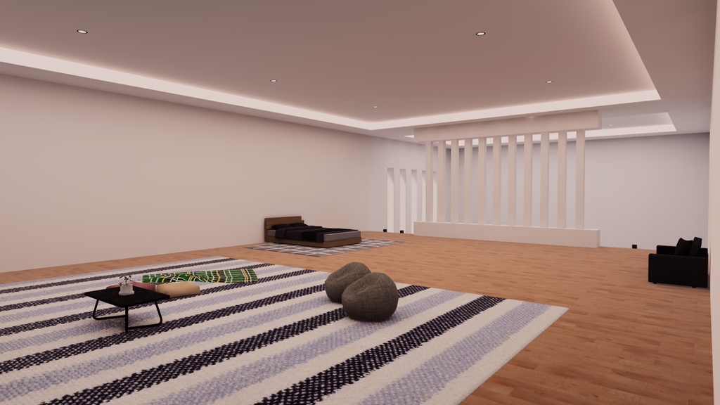 【VRChat想定】MemoryHouse4【ワールドアセット】