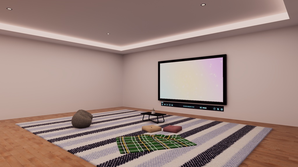 【VRChat想定】MemoryHouse4【ワールドアセット】