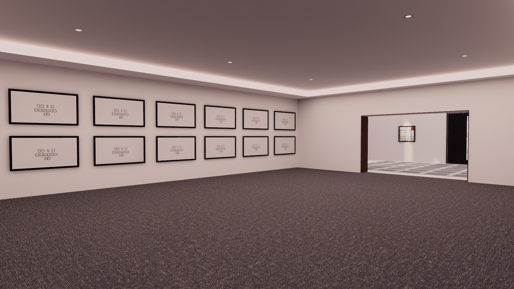 【VRChat想定】MemoryHouse4【ワールドアセット】