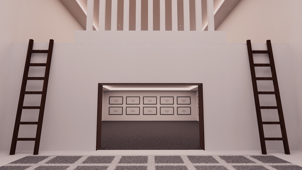 【VRChat想定】MemoryHouse4【ワールドアセット】