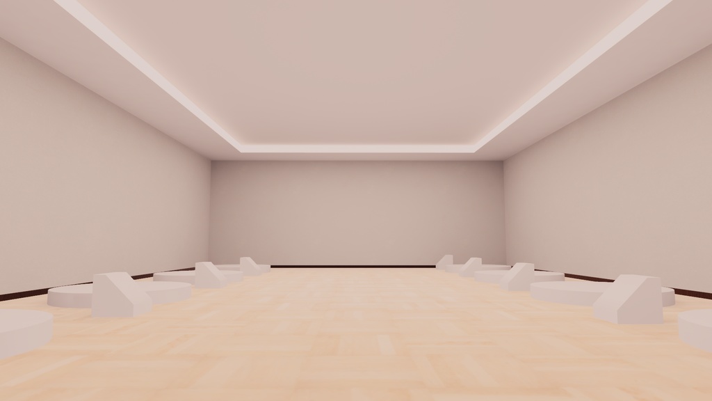 【VRChat想定】exhibition1【アセット製作者様向け展示場】