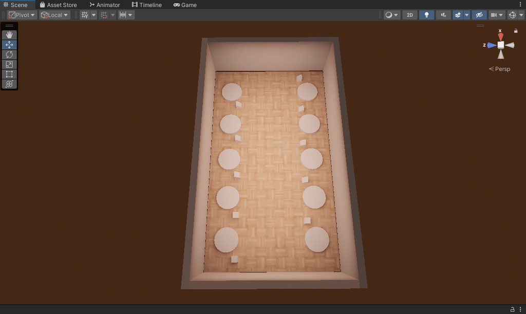 【VRChat想定】exhibition1【アセット製作者様向け展示場】