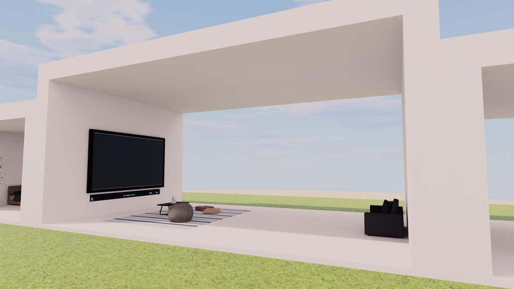 【VRChat想定】アイランド2【ワールドアセット】