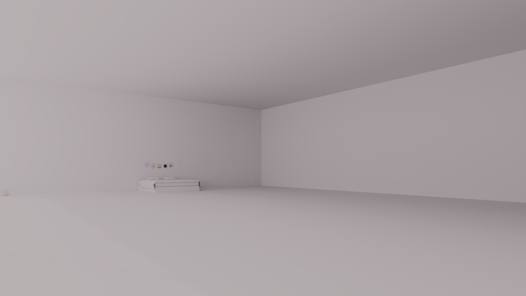 【VRChat想定】empty【ワールドアセット・両ベイク対応】