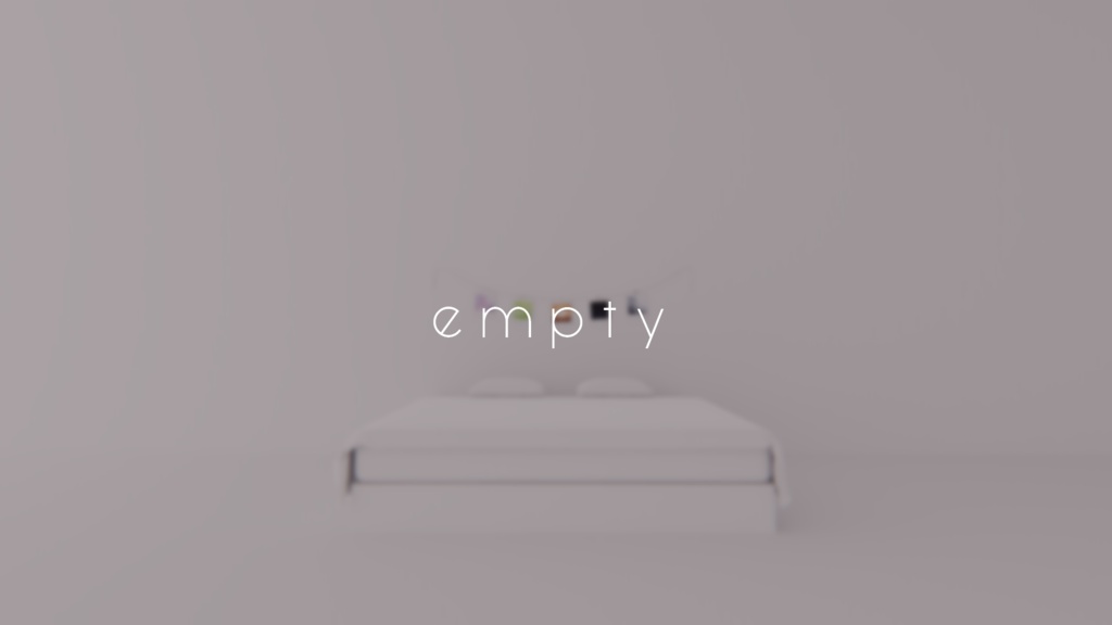 【VRChat想定】empty【ワールドアセット・両ベイク対応】
