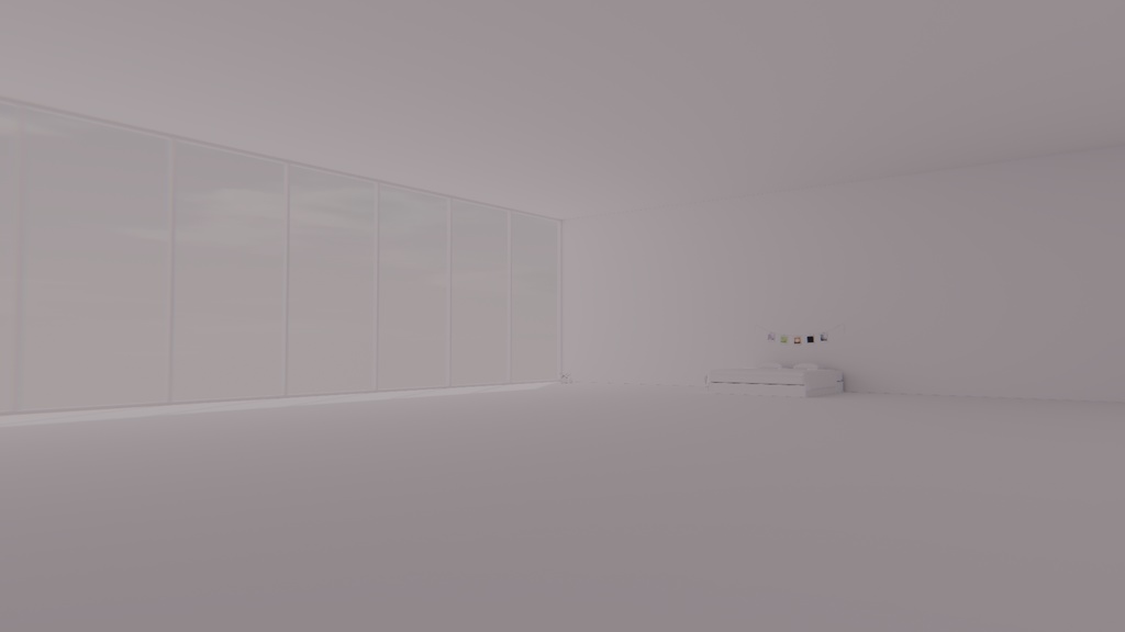 【VRChat想定】empty【ワールドアセット・両ベイク対応】