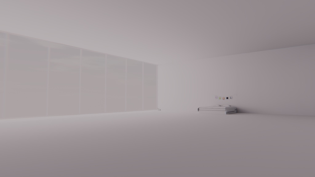 【VRChat想定】empty【ワールドアセット・両ベイク対応】