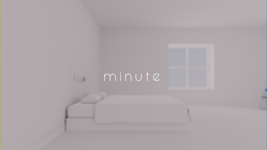 【VRChat想定】minute【ワールドアセット・両ベイク対応】