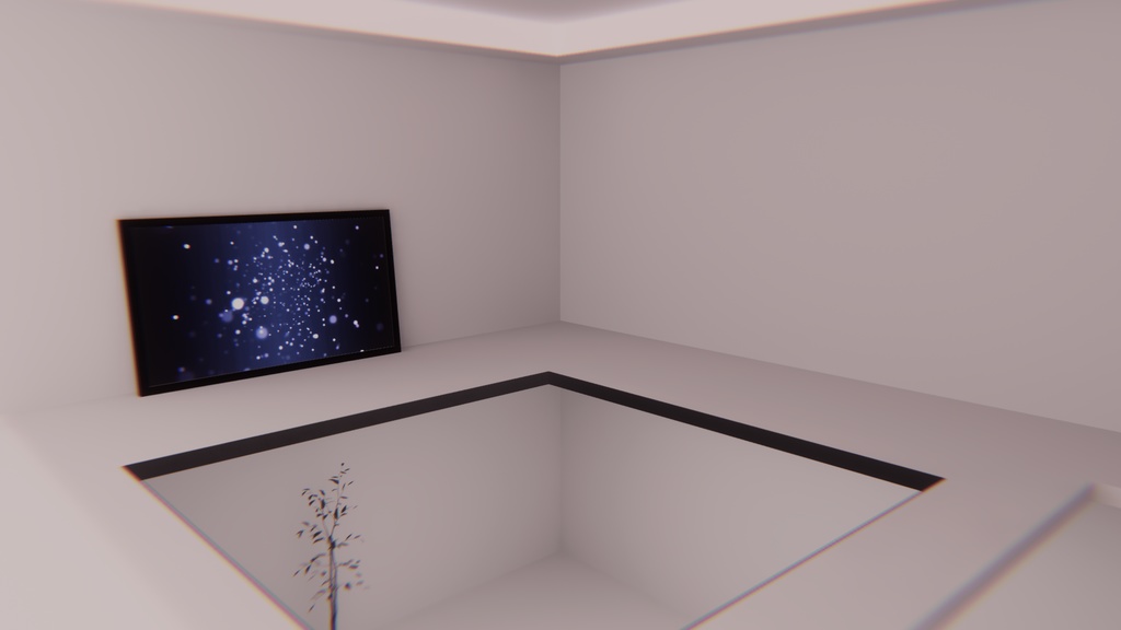 【VRChat想定】Easel【ワールドアセット・両ベイク対応】