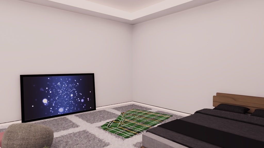 【VRChat想定】コテージ2【ワールドアセット】