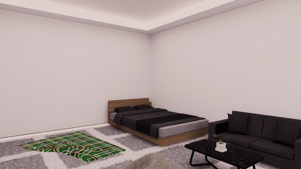 【VRChat想定】コテージ2【ワールドアセット】