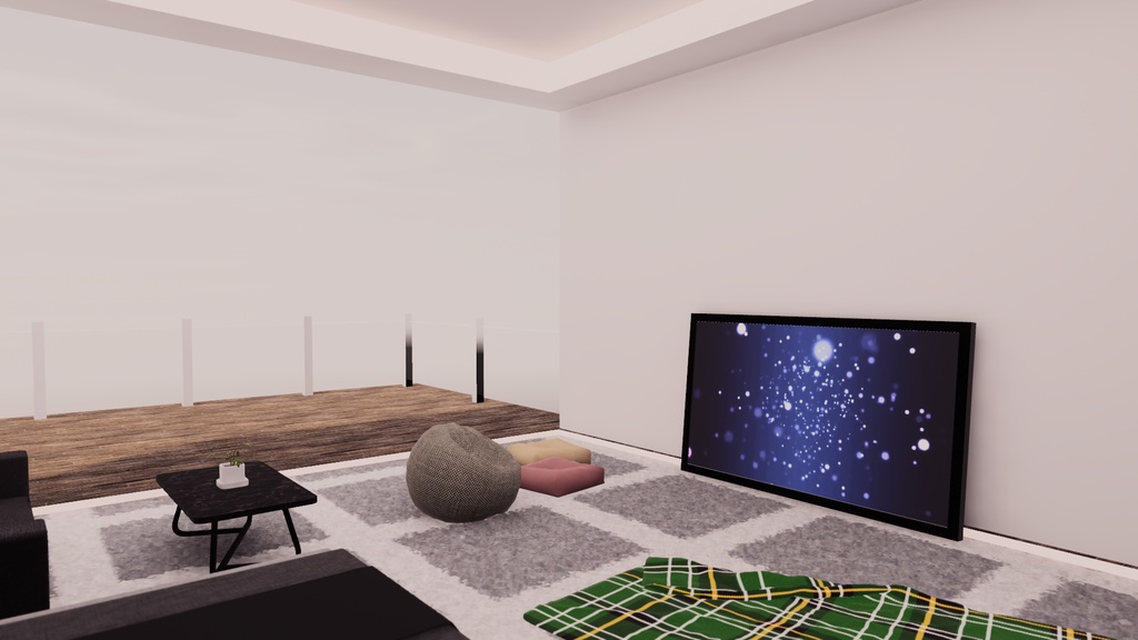 【VRChat想定】コテージ2【ワールドアセット】