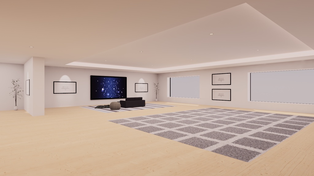 【VRChat想定】MemoryHouse5【ワールドアセット】