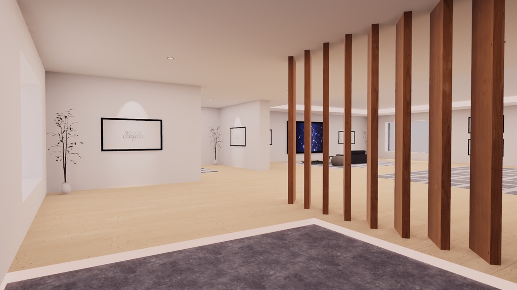 【VRChat想定】MemoryHouse5【ワールドアセット】