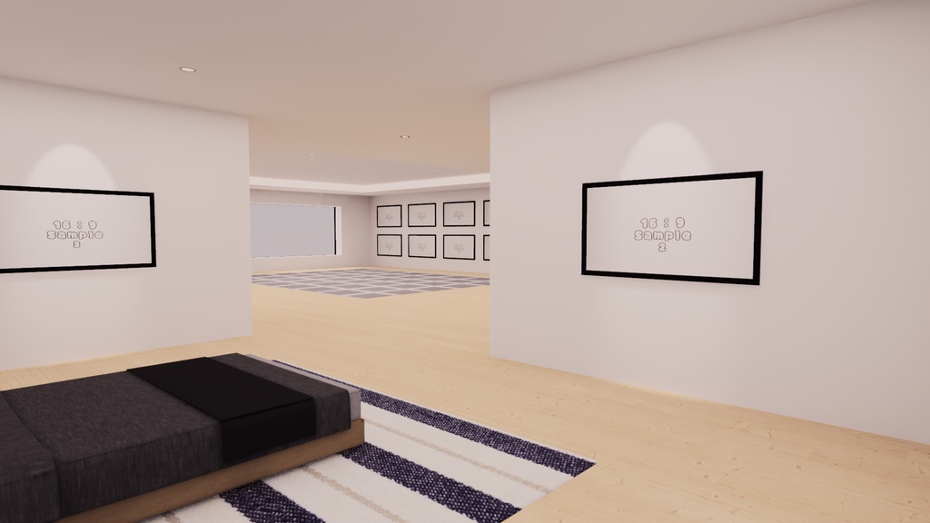 【VRChat想定】MemoryHouse5【ワールドアセット】