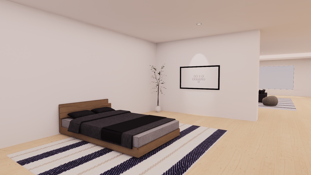 【VRChat想定】MemoryHouse5【ワールドアセット】