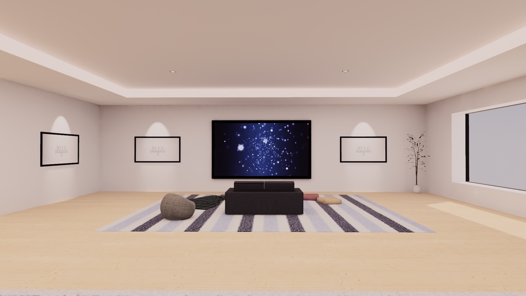 【VRChat想定】MemoryHouse5【ワールドアセット】