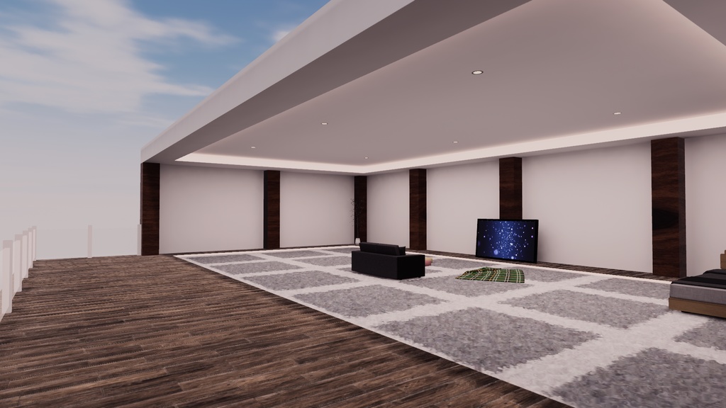 【VRChat想定】コテージ3【ワールドアセット】