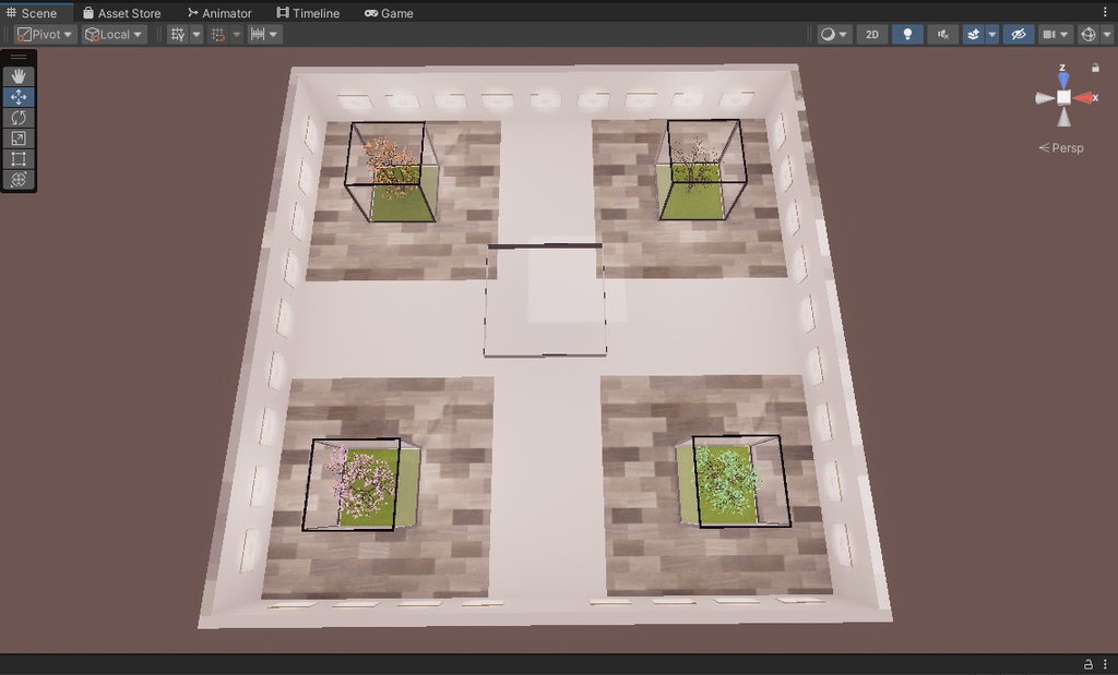 【VRChat想定】photogallery18【ワールドアセット】