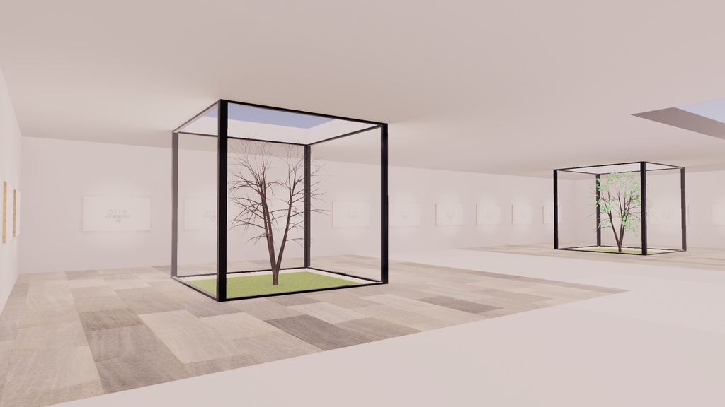 【VRChat想定】photogallery18【ワールドアセット】