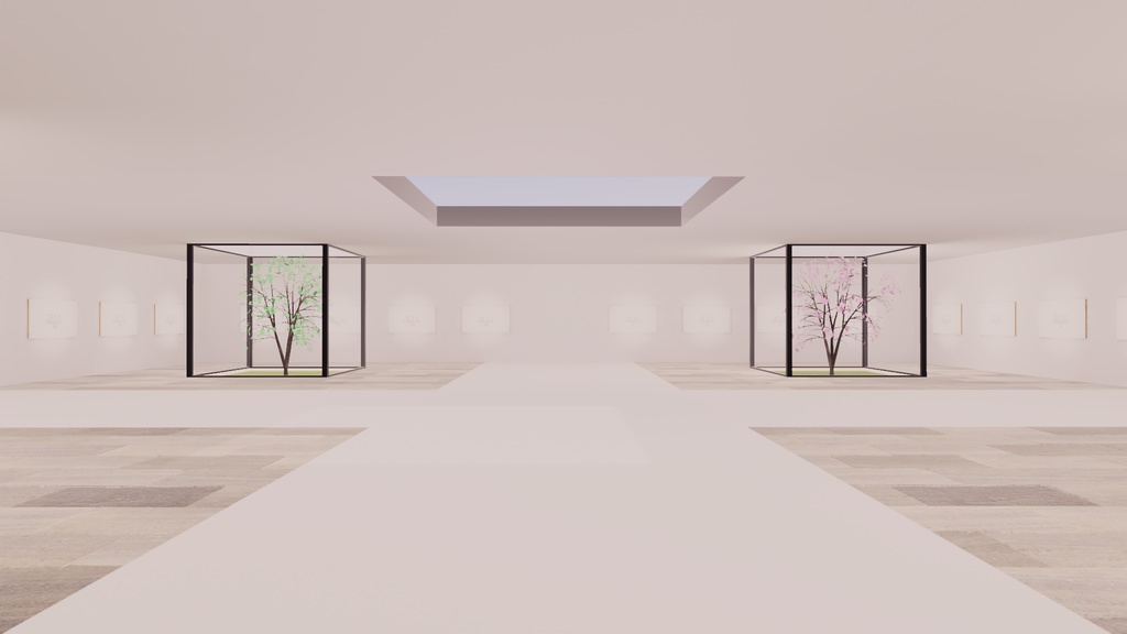 【VRChat想定】photogallery18【ワールドアセット】