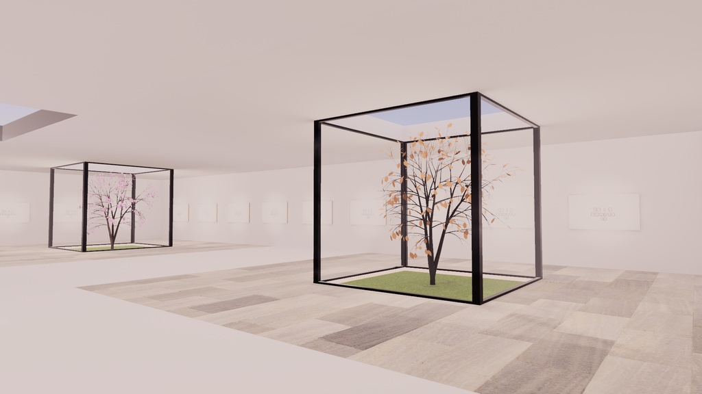 【VRChat想定】photogallery18【ワールドアセット】