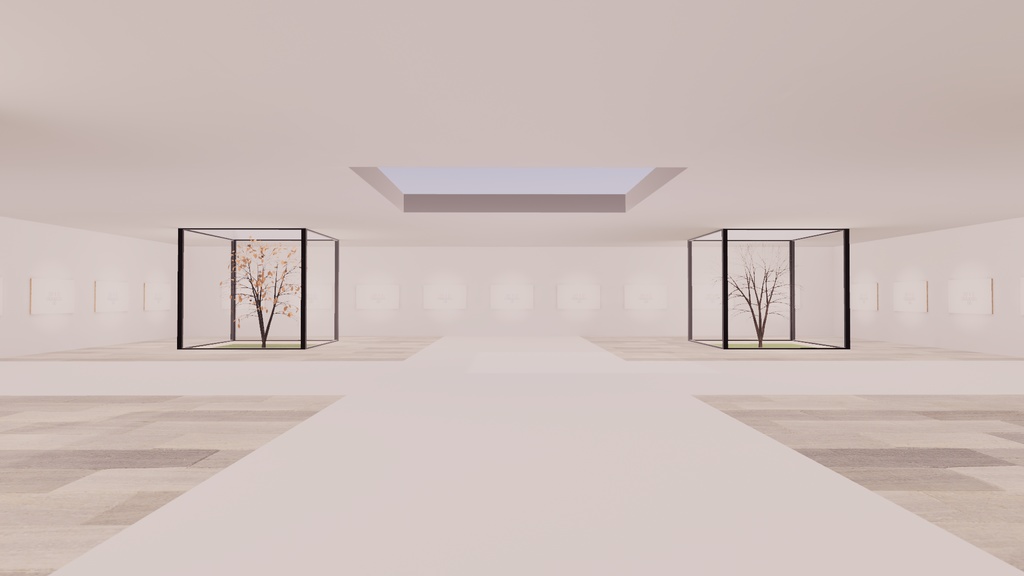 【VRChat想定】photogallery18【ワールドアセット】