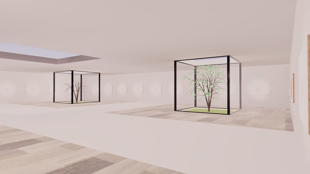 【VRChat想定】photogallery18【ワールドアセット】