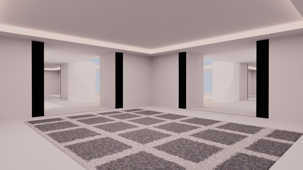 【VRChat想定】アイランド3【ワールドアセット】