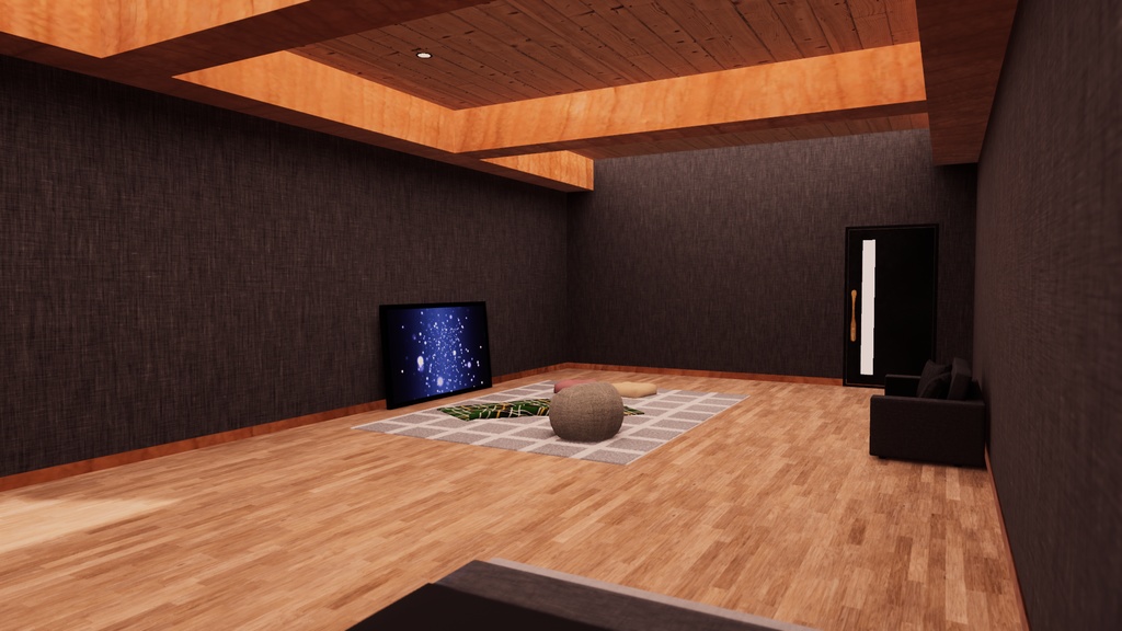 【VRChat想定】Apartment8【ワールドアセット】
