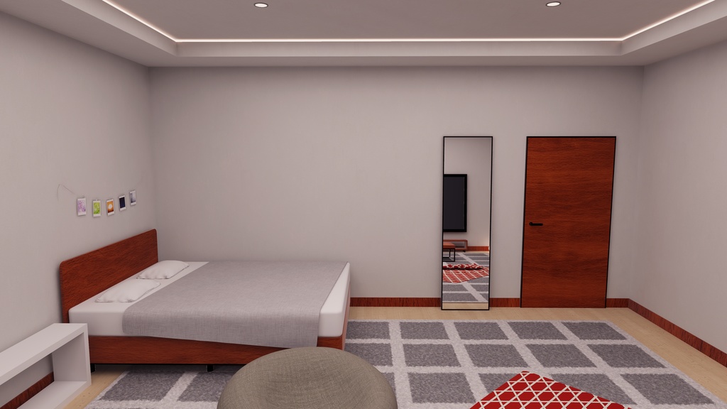 【3/8までフルリメイク記念半額セール中!】【VRChat想定】Apartment9.ReBuild【ワールドアセット】
