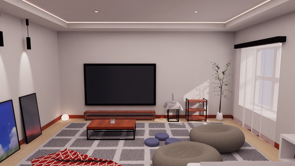 【3/8までフルリメイク記念半額セール中!】【VRChat想定】Apartment9.ReBuild【ワールドアセット】