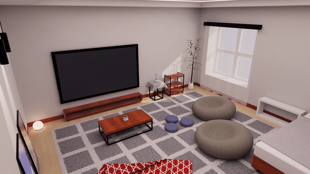 【3/8までフルリメイク記念半額セール中!】【VRChat想定】Apartment9.ReBuild【ワールドアセット】