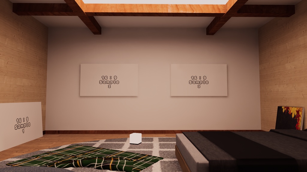 【VRChat想定】CompactRoom6【ワールドアセット】