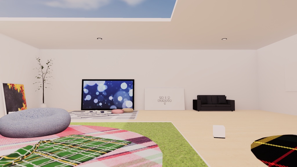 【VRChat想定】CubeHouse6 : Re【ワールドアセット】